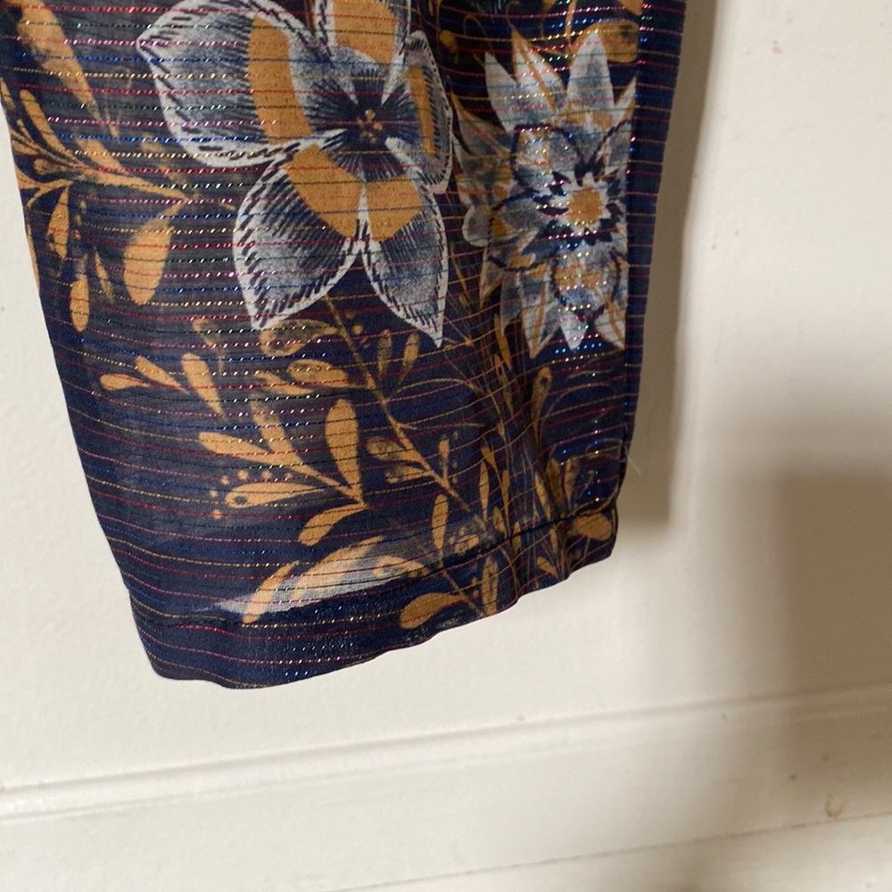 Multicolor Dark Navy Chloé Jumpsuit - Picture 9 of 16